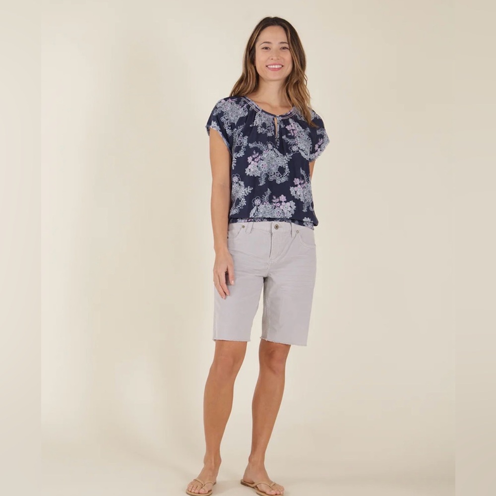 CARVE DESIGNS Quarry Oahu 10" Short Mid Rise Organic Stretch Twill Sz 10. EUC